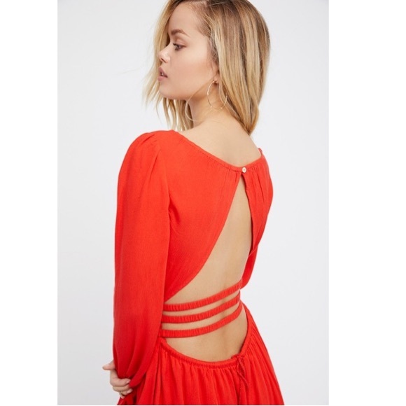 NWT Free People Much Ado Mini Dress - Picture 4 of 8